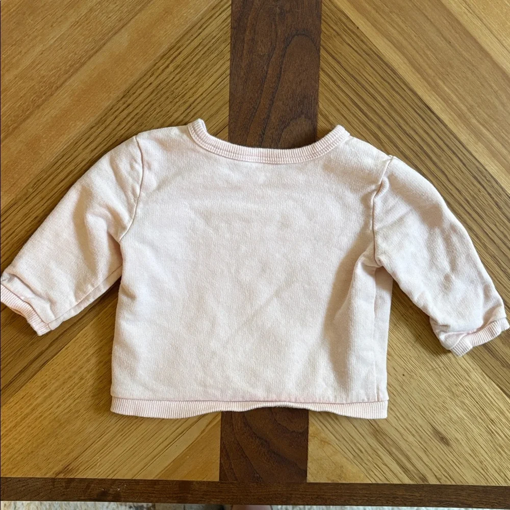 Carter's 0-3 Month Baby Girl Outfit Set & Sweatshirt Bundle
